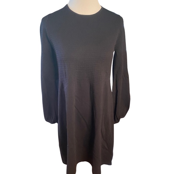 Pomadener Place black 3/4 sleeve dress - size m - Picture 2 of 9